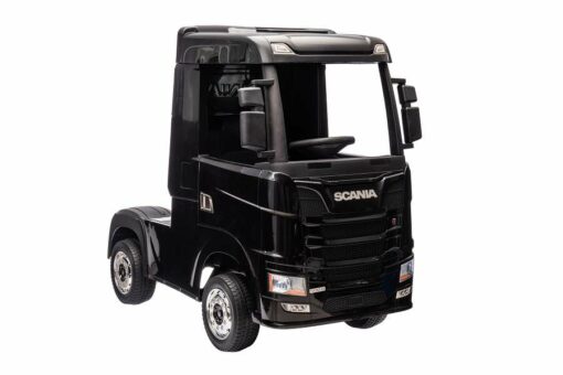 Kinder-Elektroauto LKW "SCANIA R Series" Lizenziert Allrad, 2x12V Akku, 2.4G, EVA-Reifen, Ledersitz – Bild 3