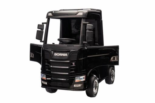 Kinder-Elektroauto LKW "SCANIA R Series" Lizenziert Allrad, 2x12V Akku, 2.4G, EVA-Reifen, Ledersitz