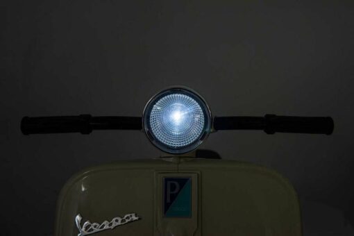 VESPA 150 VL1T Lizenziert mit 12V Akku, Ledersitz und EVA Reifen – Bild 5