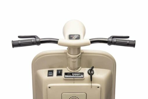 VESPA 150 VL1T Lizenziert mit 12V Akku, Ledersitz und EVA Reifen – Bild 10