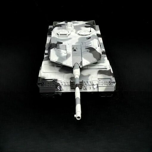 RC Panzer "German Leopard 2A6" Schnee Tarnung Lackiert Heng Long 1:16 mit Stahlgetriebe -2,4Ghz V7.0 – Bild 5