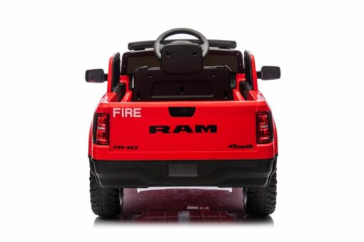 Elektro Kinderfahrzeug - "Feuerwehr Dodge RAM" - 12V10AH Akku,4 Motoren- 2,4Ghz Fernsteuerung, MP3+Sirene – Bild 6