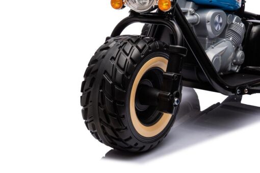 Kindermotorrad Elektrisch 2x800W Brushless Motoren - 24V7A - Schwarz – Bild 16