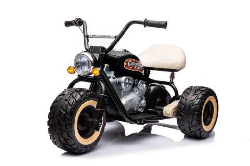 Kindermotorrad Elektrisch 2x800W Brushless Motoren - 24V7A - Schwarz – Bild 4