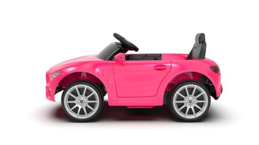 Elektro Kinderfahrzeug Mercedes CLS350 mit Ledersitz und EVA Reifen – Bild 6