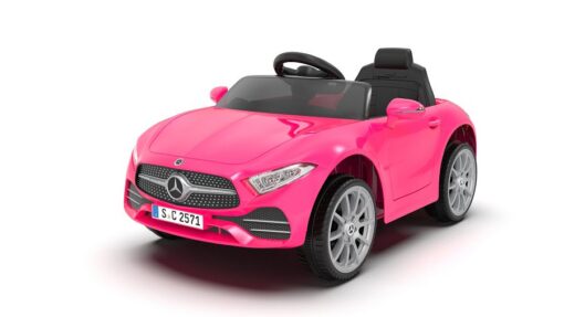 Elektro Kinderfahrzeug Mercedes CLS350 mit Ledersitz und EVA Reifen – Bild 12