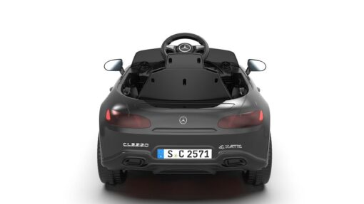 Elektro Kinderfahrzeug Mercedes CLS350 mit Ledersitz und EVA Reifen – Bild 9