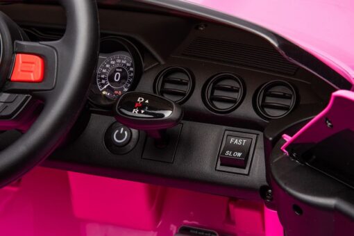 Elektro Kinderauto Lizenziert - Mustang GT500 Shelby Cobra mit Ledersitz und EVA Reifen – Bild 18