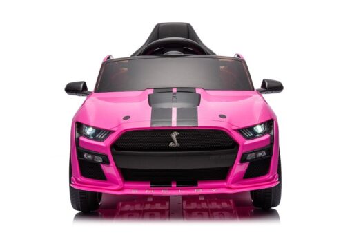 Elektro Kinderauto Lizenziert - Mustang GT500 Shelby Cobra mit Ledersitz und EVA Reifen – Bild 6