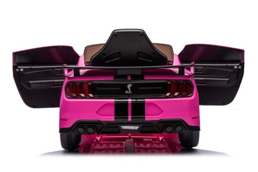 Elektro Kinderauto Lizenziert - Mustang GT500 Shelby Cobra mit Ledersitz und EVA Reifen – Bild 15
