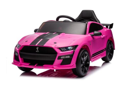 Elektro Kinderauto Lizenziert - Mustang GT500 Shelby Cobra mit Ledersitz und EVA Reifen – Bild 30