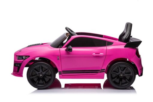 Elektro Kinderauto Lizenziert - Mustang GT500 Shelby Cobra mit Ledersitz und EVA Reifen – Bild 12