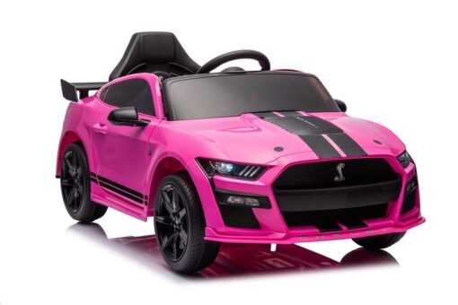 Elektro Kinderauto Lizenziert - Mustang GT500 Shelby Cobra mit Ledersitz und EVA Reifen – Bild 26