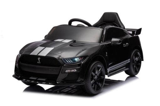 Elektro Kinderauto Lizenziert - Mustang GT500 Shelby Cobra mit Ledersitz und EVA Reifen – Bild 23