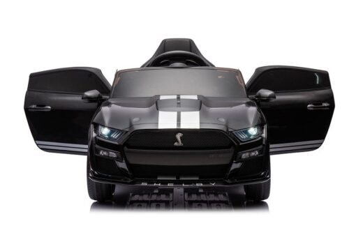 Elektro Kinderauto Lizenziert - Mustang GT500 Shelby Cobra mit Ledersitz und EVA Reifen – Bild 8