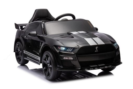 Elektro Kinderauto Lizenziert - Mustang GT500 Shelby Cobra mit Ledersitz und EVA Reifen – Bild 28