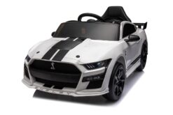 Elektro Kinderauto Lizenziert - Mustang GT500 Shelby Cobra mit Ledersitz und EVA Reifen