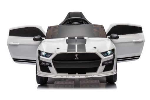 Elektro Kinderauto Lizenziert - Mustang GT500 Shelby Cobra mit Ledersitz und EVA Reifen – Bild 10