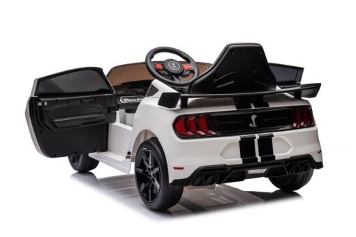 Elektro Kinderauto Lizenziert - Mustang GT500 Shelby Cobra mit Ledersitz und EVA Reifen – Bild 22