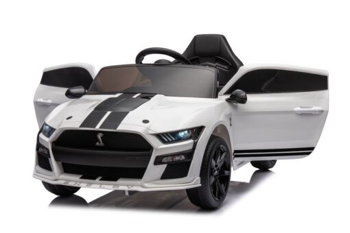Elektro Kinderauto Lizenziert - Mustang GT500 Shelby Cobra mit Ledersitz und EVA Reifen – Bild 19