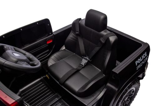 Kinderauto Elektro Polizei Dodge RAM 1500 RHO Mit Lederitz und EVA Reifen – Bild 15