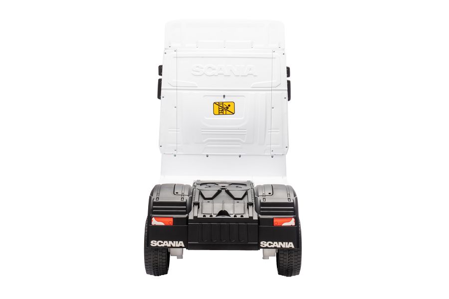 Elektro Kinder LKW "SCANIA R Series" – 4-Motoren, 2x12V Akku, 2.4G, EVA-Reifen, Ledersitz-Weiss – Bild 16