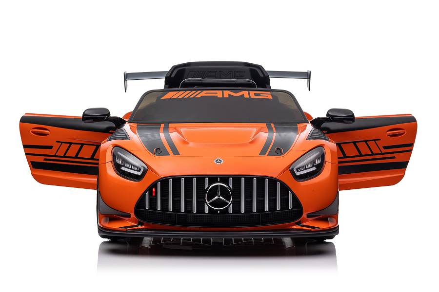 Elektro Kinderfahrzeug Mercedes-AMG GT3 Lizenziert mit Mp3, EVA, Ledersitz – Bild 11