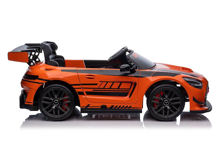 Elektro Kinderfahrzeug Mercedes-AMG GT3 Lizenziert mit Mp3, EVA, Ledersitz – Bild 12