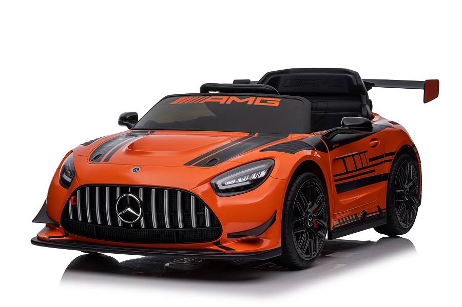 Elektro Kinderfahrzeug Mercedes-AMG GT3 Lizenziert mit Mp3, EVA, Ledersitz – Bild 13
