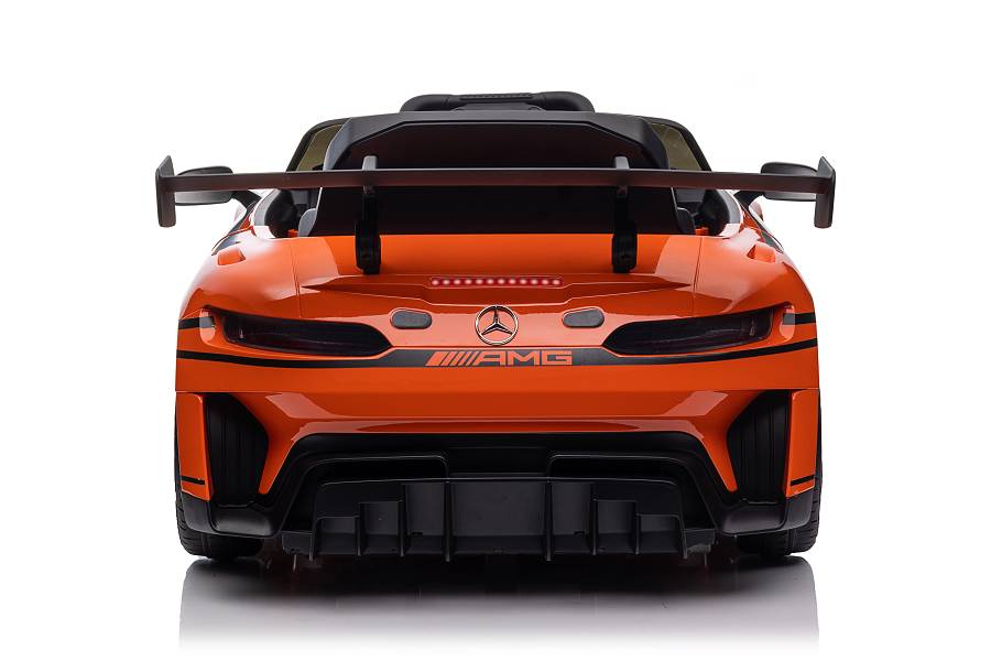 Elektro Kinderfahrzeug Mercedes-AMG GT3 Lizenziert mit Mp3, EVA, Ledersitz – Bild 14