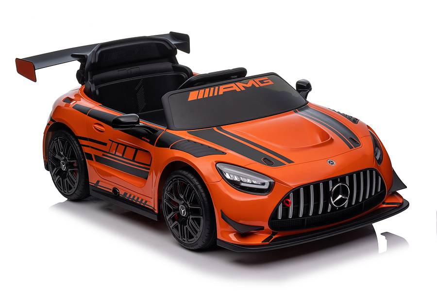Elektro Kinderfahrzeug Mercedes-AMG GT3 Lizenziert mit Mp3, EVA, Ledersitz – Bild 16