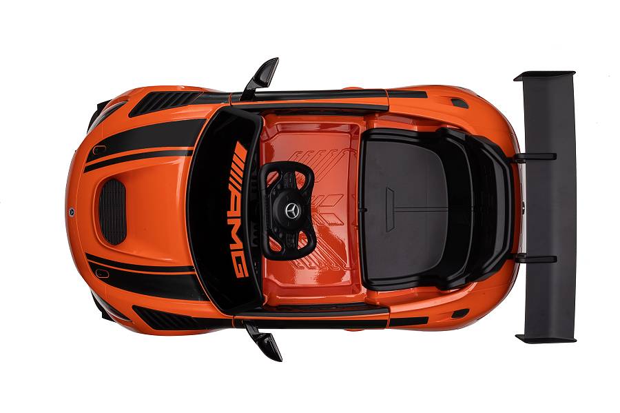 Elektro Kinderfahrzeug Mercedes-AMG GT3 Lizenziert mit Mp3, EVA, Ledersitz – Bild 17