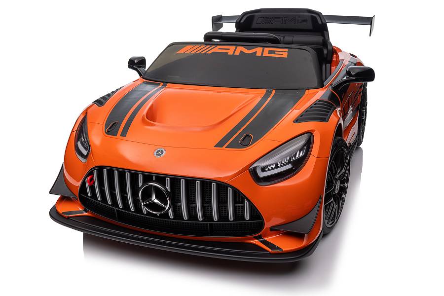 Elektro Kinderfahrzeug Mercedes-AMG GT3 Lizenziert mit Mp3, EVA, Ledersitz – Bild 20
