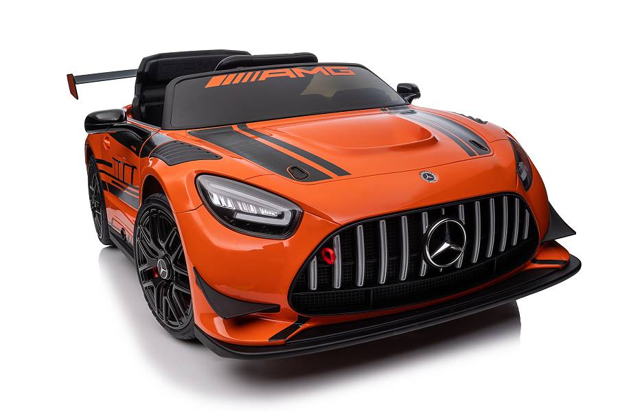 Elektro Kinderfahrzeug Mercedes-AMG GT3 Lizenziert mit Mp3, EVA, Ledersitz – Bild 7