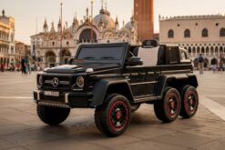 Alternative view of Elektro Kinderfahrzeug "Mercedes G63 AMG 6x6" - lizenziert - 12V7AH Akku + 2,4Ghz+Ledersitz+EVA-Schwarz