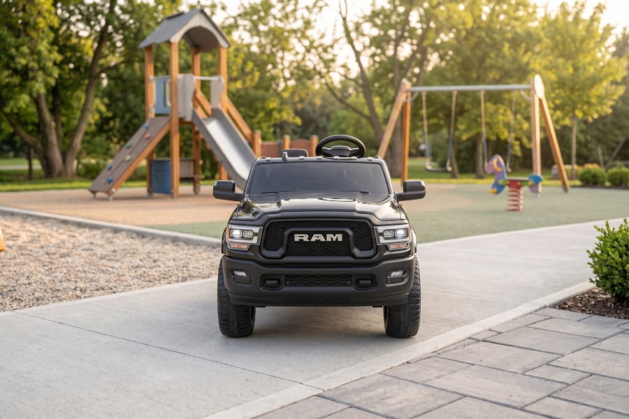 Kinder Elektro-Pickup Dodge RAM 2500 Rebel 24V – 2-Sitzer Truck mit Ledersitz, EVA-Reifen & Fernbedienung – Bild 4