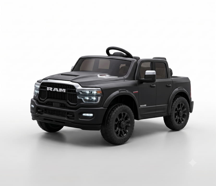 Kinder Elektro-Pickup Dodge RAM 2500 Rebel 24V – 2-Sitzer Truck mit Ledersitz, EVA-Reifen & Fernbedienung – Bild 8