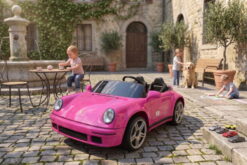 Kinder Elektroauto Porsche RUF 24V – 2-Sitzer mit Brushless-Motoren, herausnehmbarem Akku & Lackierung – Bild 3