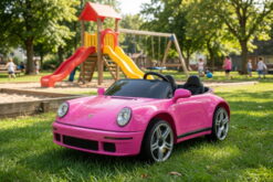 Kinder Elektroauto Porsche RUF 24V – 2-Sitzer mit Brushless-Motoren, herausnehmbarem Akku & Lackierung – Bild 13