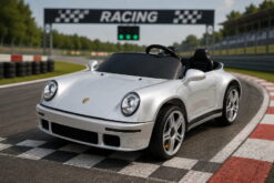 Kinder Elektroauto Porsche RUF 24V Lackiert – 2-Sitzer mit Brushless-Power, Wechselakku & EVA-Reifen – Bild 8