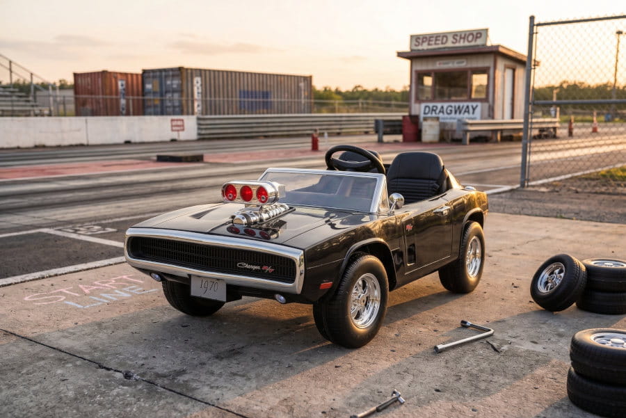 Kinder Elektroauto Dodge Charger 24V – 2-Sitzer Muscle Car mit Bluetooth & Sound-Effekten – Bild 5