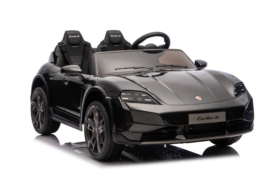 Elektro Kinderauto "Porsche Taycan Turbo S“ – Lizenziert – 24V Akku, 2,4Ghz, MP3+Ledersitz+EVA – Bild 24