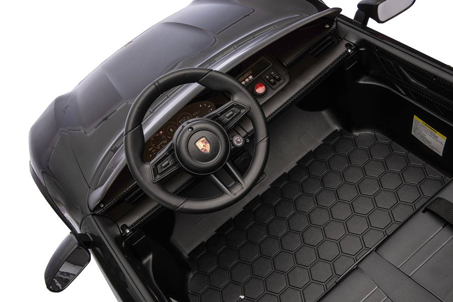 Elektro Kinderauto "Porsche Taycan Turbo S“ – Lizenziert – 24V Akku, 2,4Ghz, MP3+Ledersitz+EVA – Bild 20