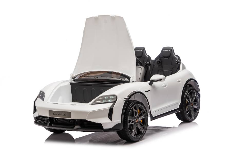 Elektro Kinderauto "Porsche Taycan Turbo S“ – Lizenziert – 24V Akku, 2,4Ghz, MP3+Ledersitz+EVA – Bild 25