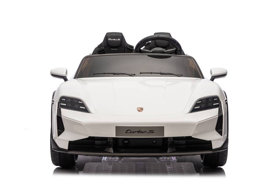 Elektro Kinderauto "Porsche Taycan Turbo S“ – Lizenziert – 24V Akku, 2,4Ghz, MP3+Ledersitz+EVA – Bild 9