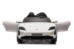 Elektro Kinderauto "Porsche Taycan Turbo S“ – Lizenziert – 24V Akku, 2,4Ghz, MP3+Ledersitz+EVA – Bild 3