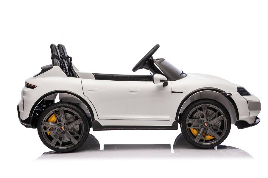 Elektro Kinderauto "Porsche Taycan Turbo S“ – Lizenziert – 24V Akku, 2,4Ghz, MP3+Ledersitz+EVA – Bild 7