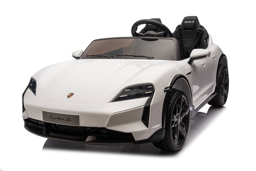 Elektro Kinderauto "Porsche Taycan Turbo S“ – Lizenziert – 24V Akku, 2,4Ghz, MP3+Ledersitz+EVA – Bild 27