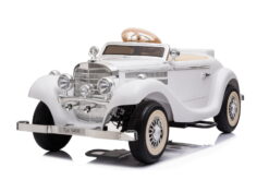 Elektro Kinderfahrzeug - Kinderauto "Mercedes 540K" Oldtimer - lizenziert - 12V7AH, Allrad- 2,4Ghz Fernsteuerung, MP3, Ledersitz+EVA