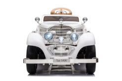 Elektro Kinderfahrzeug - Kinderauto "Mercedes 540K" Oldtimer - lizenziert - 12V7AH, Allrad- 2,4Ghz Fernsteuerung, MP3, Ledersitz+EVA – Bild 4